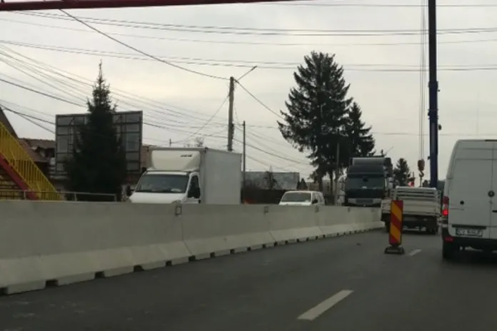 Separatoare de sens, pe centura Buzăului