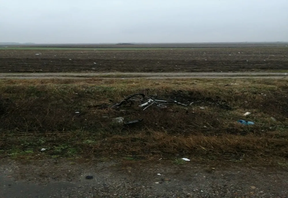 Biciclist accidentat la Gălbinași