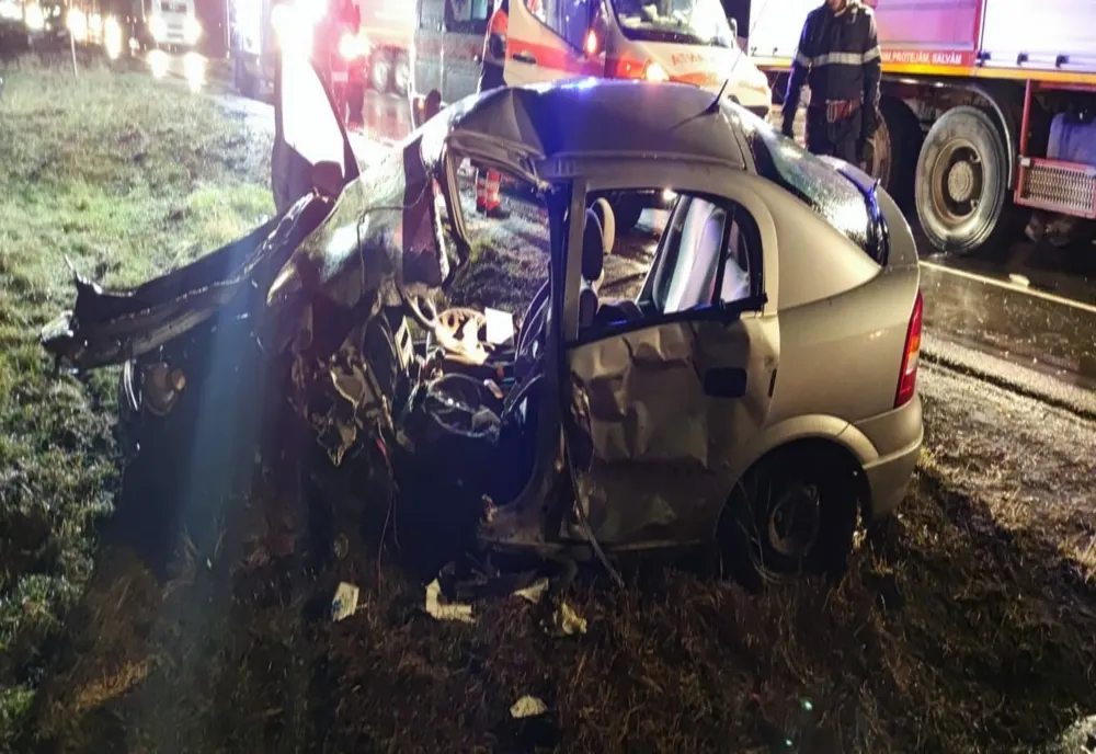 Accident pe DN2E85