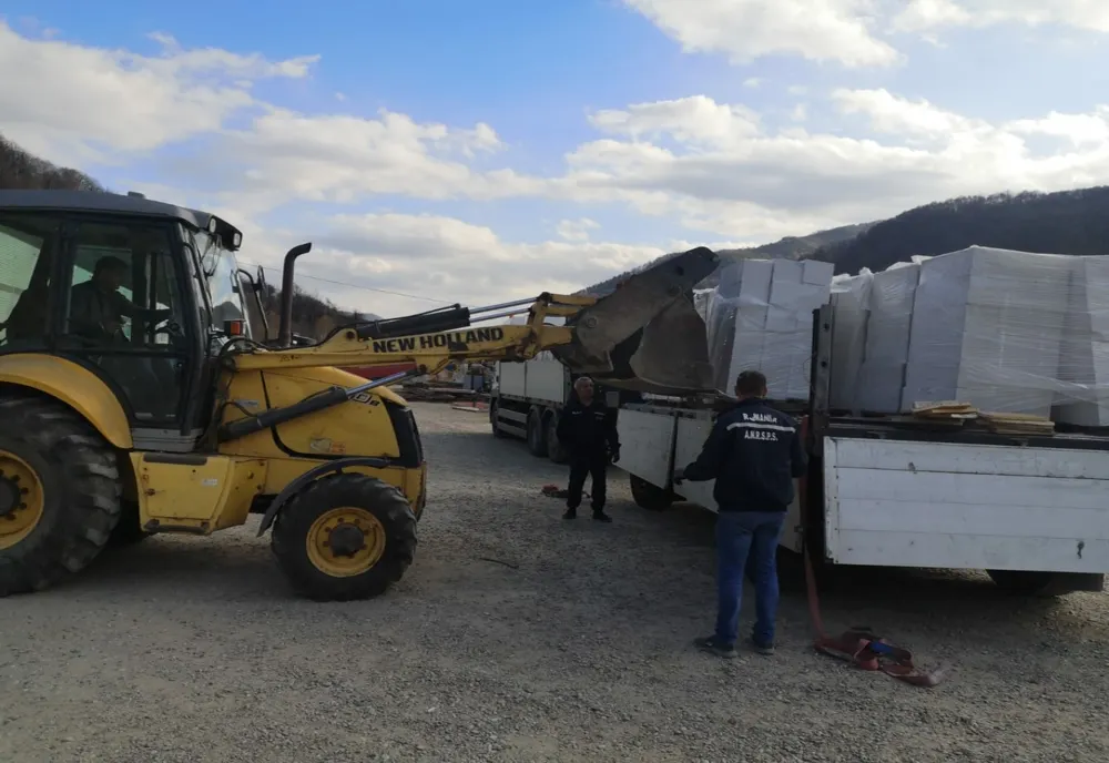 Materiale de construcții necesare în procesul de înlăturare a efectelor incendiului produs în satul Musceluța