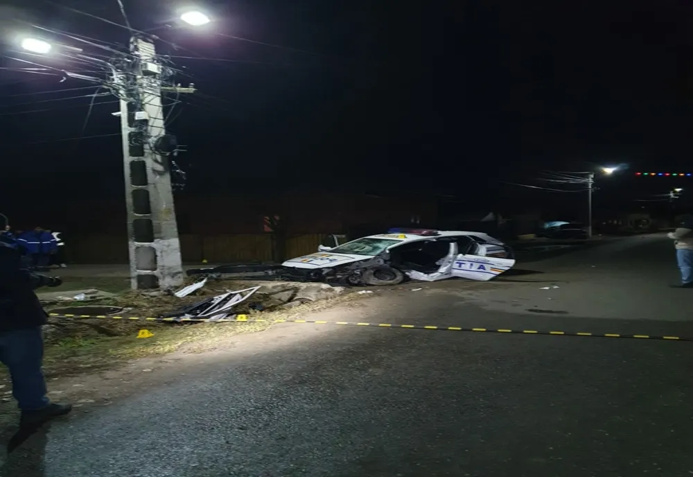Pietonul și polițistul, răniți în urma evenimentelor rutiere de la Valea Râmnicului, sunt internați în stare gravă în spitalul din Buzău