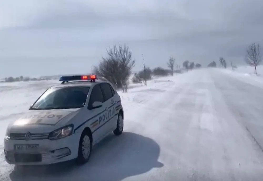 Video: Pe Drumurile naționale din Buzău se circulă în coloane cu antemergător, cu prioritizarea urgențelor