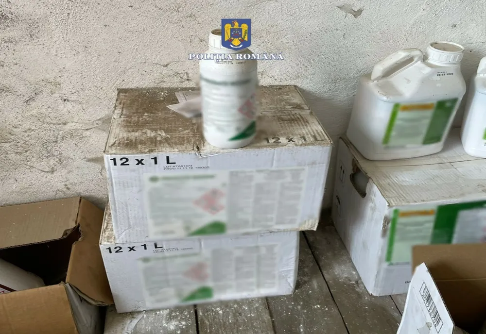 Produsele de protecţie a plantelor în atenţia poliţiştilor buzoieni