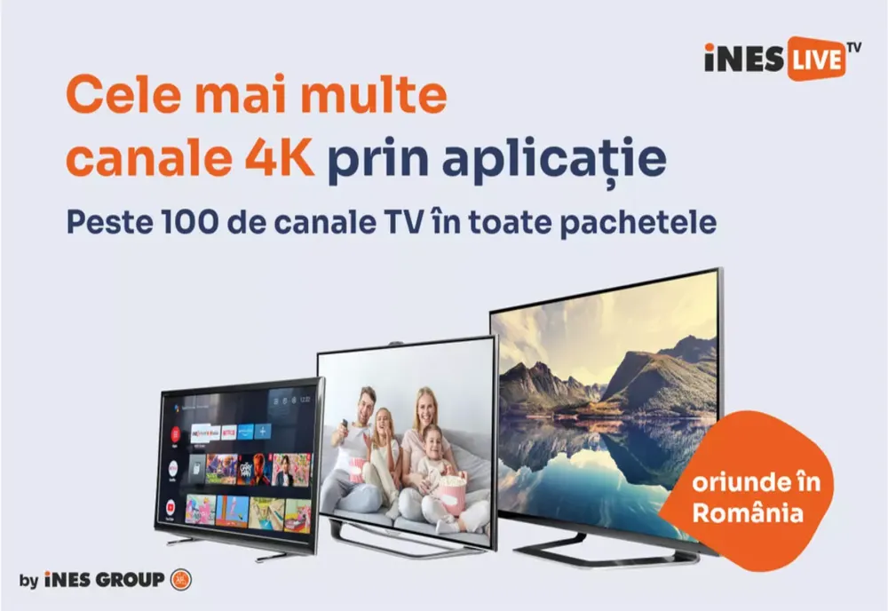 iNES Live își extinde Grila de canale și oferta 4K