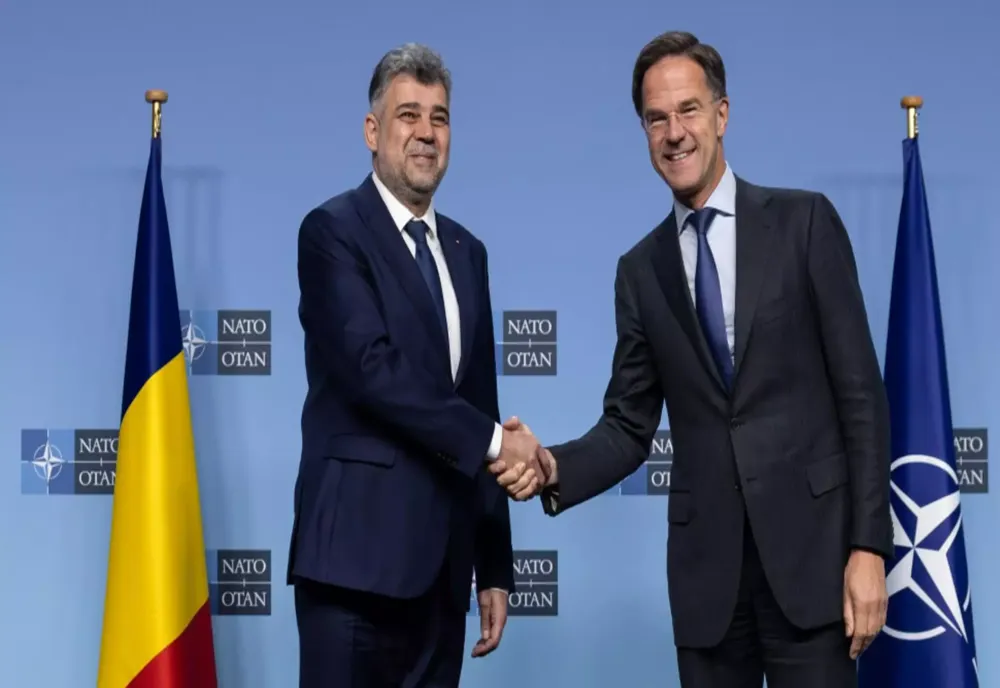 MARCEL CIOLACU, ÎNTÂLNIRE DE GRADUL ZERO CU ȘEFUL NATO: ”RUSIA E O AMENINȚARE URIAȘĂ PENTRU ROMÂNIA”