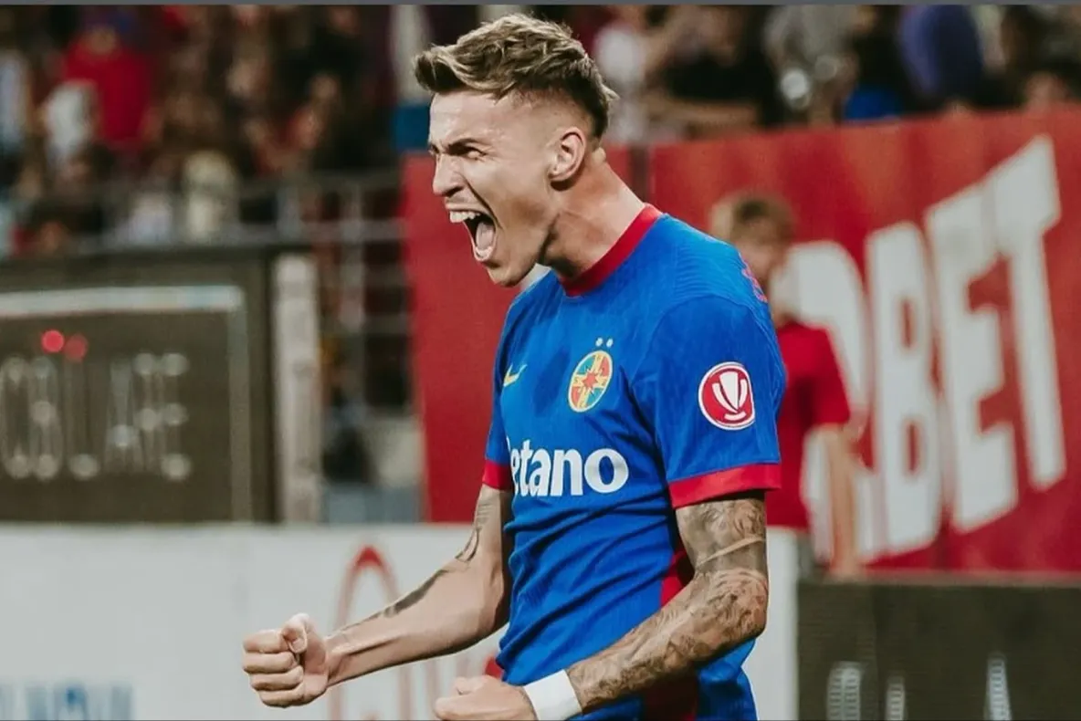 Octavian Popescu a primit un cadou de la FCSB la plecarea în Grecia
