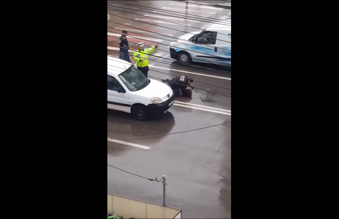 Pieton accidentat grav, pe Bulevardul Unirii