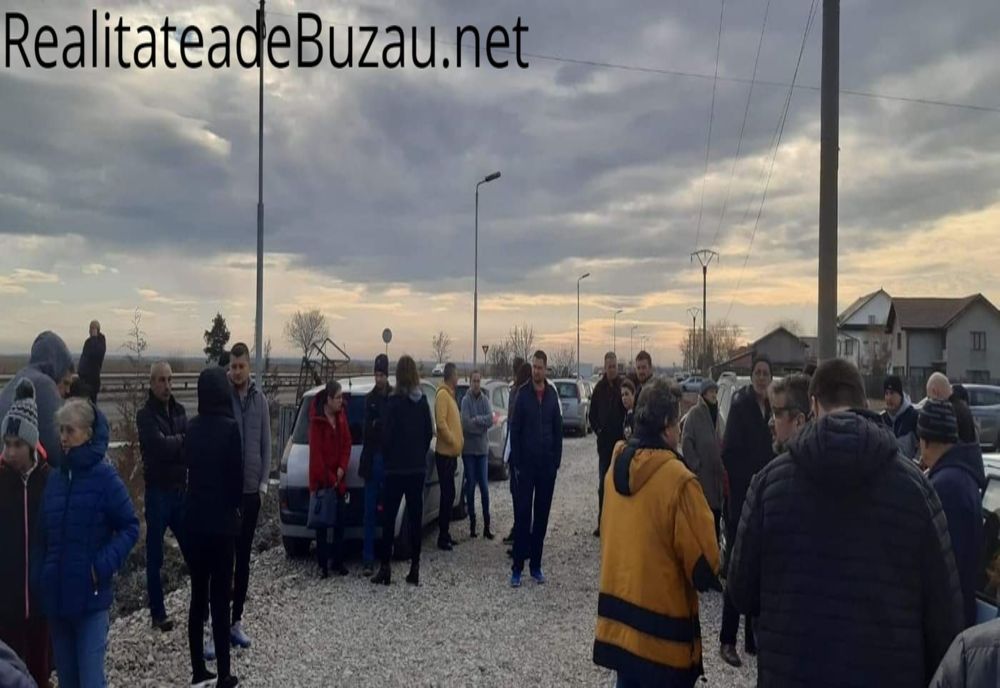 Protest la Spătaru, în urma accidentului de joi