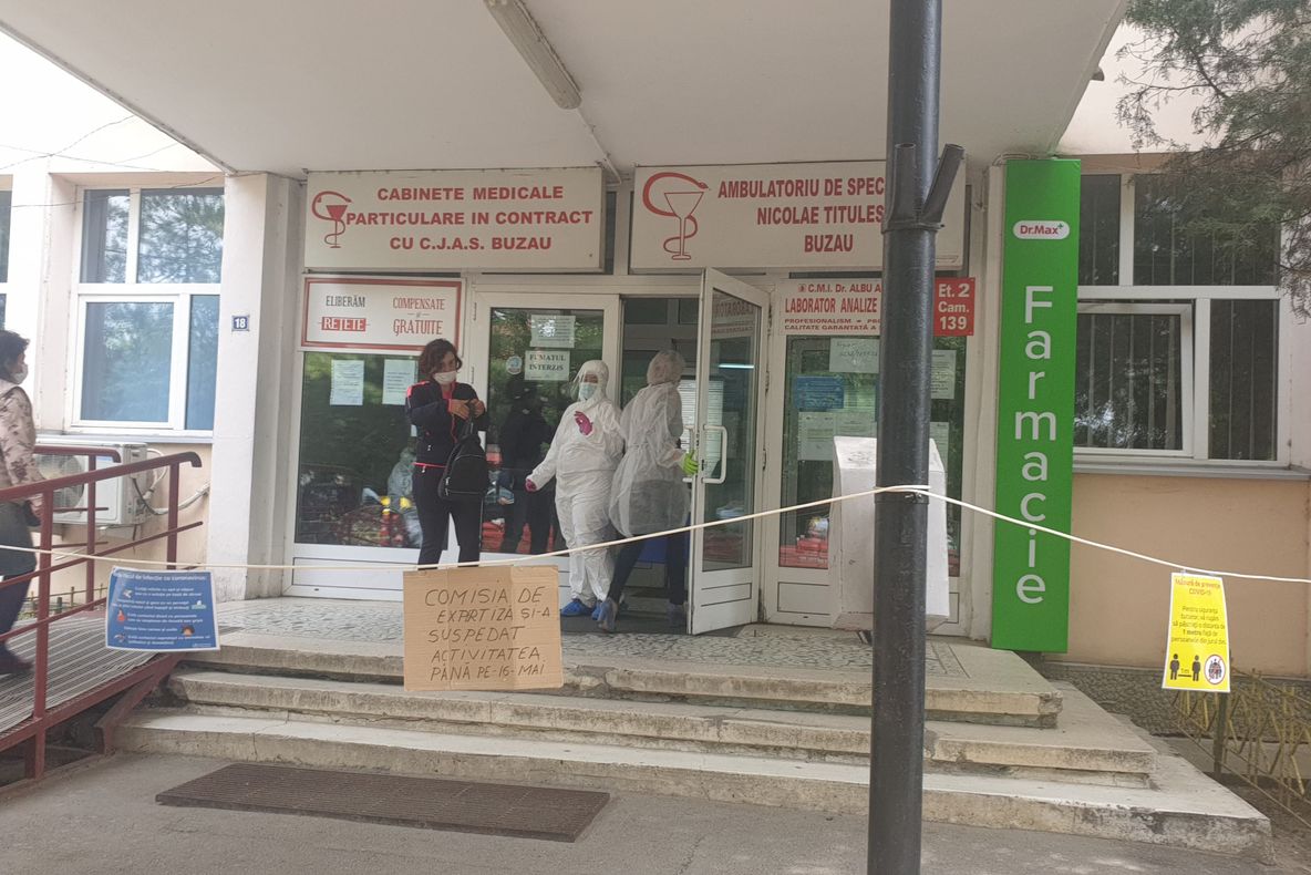 Policlinica închisă temporar
