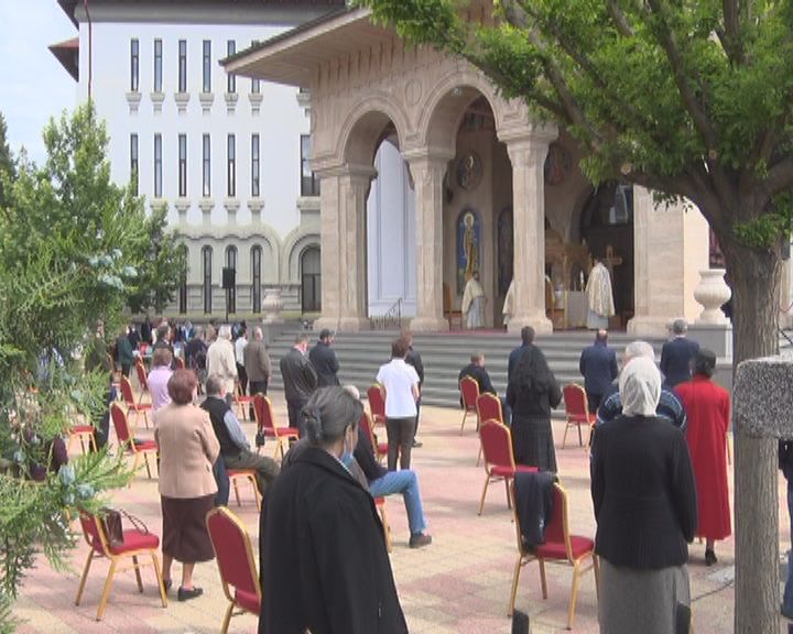 Înălțarea, sărbătorită în condițiile impuse de pandemie