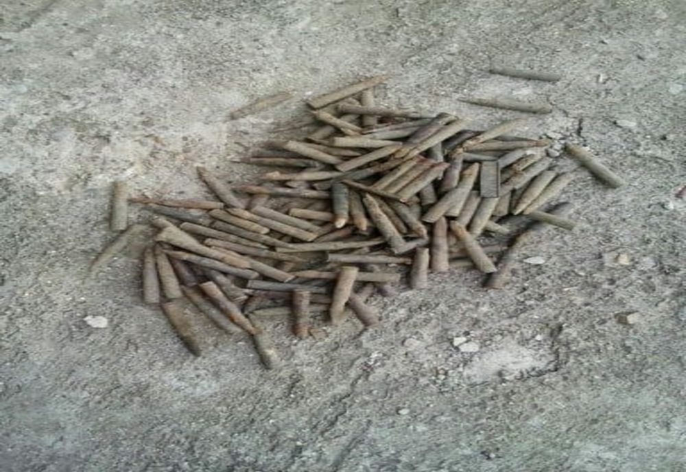 Aproape 400 de cartuşe de infanterie găsite la Breaza în urma unor săpături