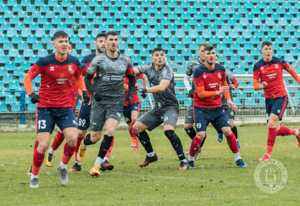 Gloria Buzău a câștigat cu 1-0 amicalul cu ASC Oțelul Galați
