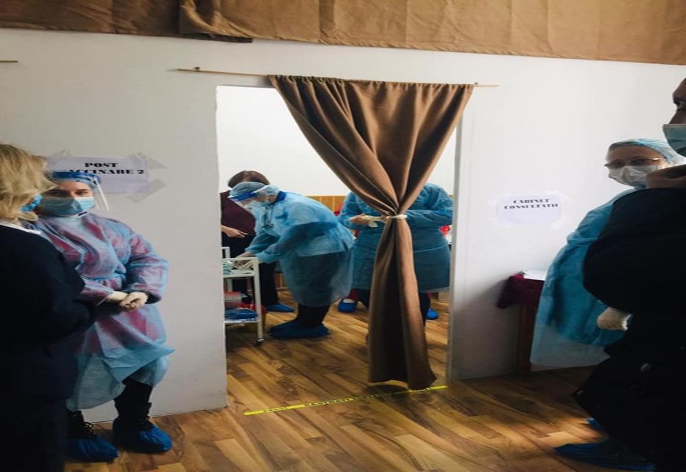 Record de persoane vaccinate într-o singură zi, la Buzău