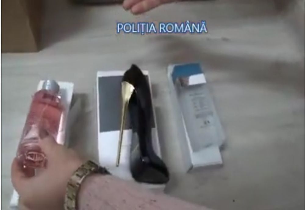 Video: Peste 9500 de recipiente cu parfumuri, indisponibilizate de polițiștii buzoieni