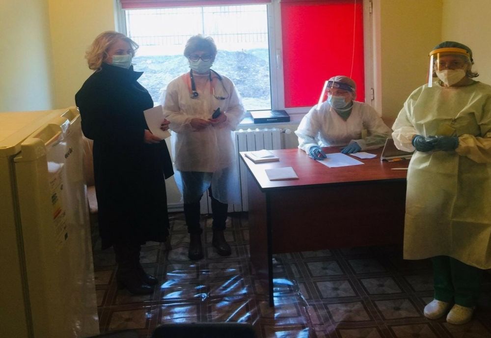 1756 de buzoieni s-au înscris până ieri pentru vaccinare la centrul de pe Bălcescu