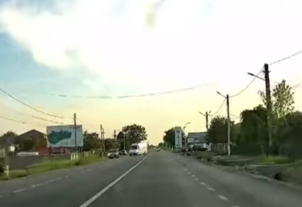 Accident evitat în ultimul moment
