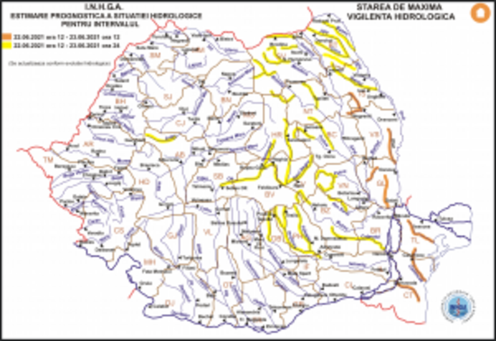 Cod roșu de viituri