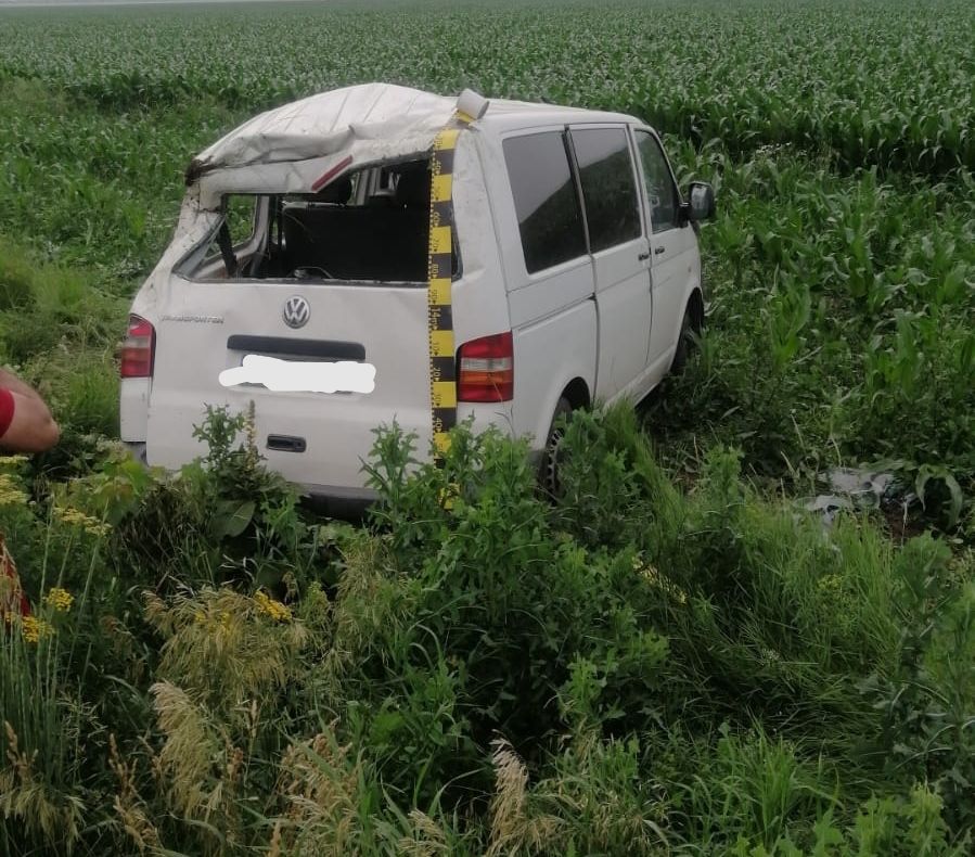 Accident cu 4 victime pe DJ202 la intersecție cu DJ202 E