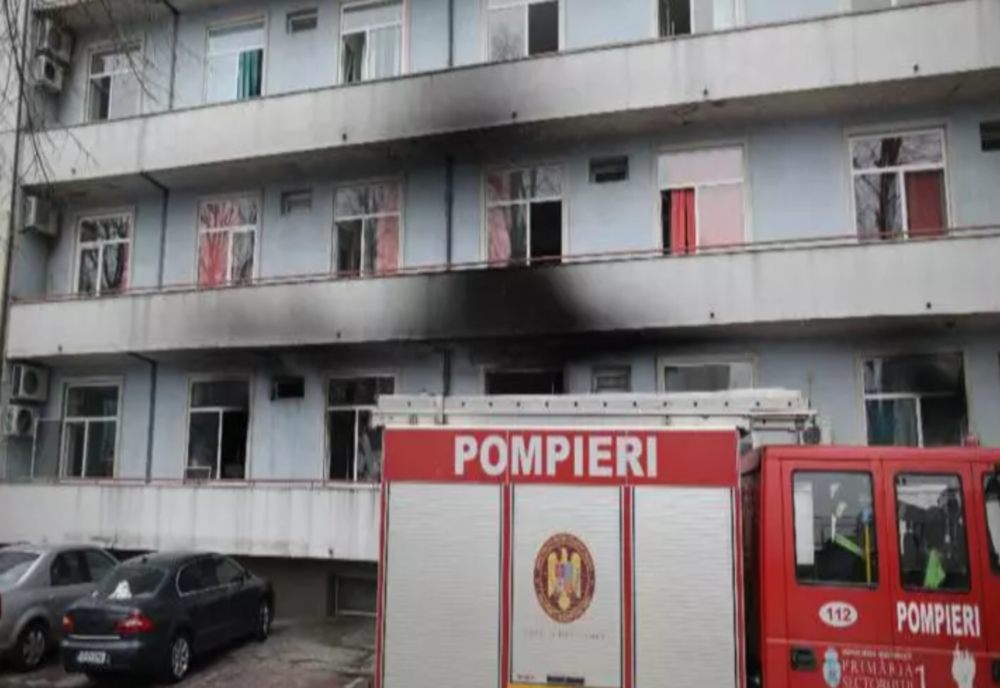 Incendiu de la un frigider