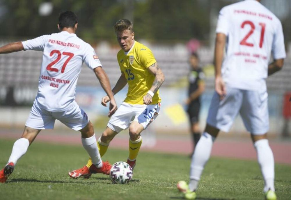 FC Buzău a pierdut cu 2-1 amicalul cu naționala U21 a României
