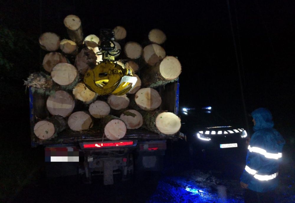 Acțiuni ale polițiștilor de ordine publică pentru prevenirea şi combaterea prejudicierii fondului forestier