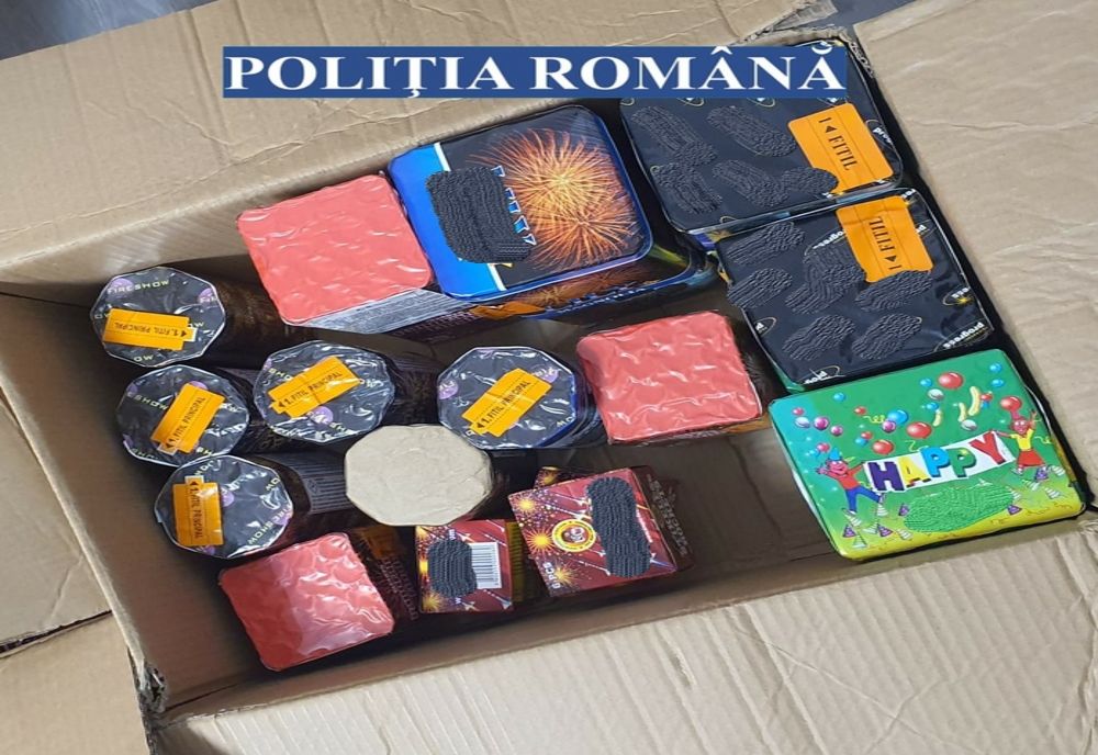 Percheziții la o persoană bănuită de operațiuni cu articole pirotehnice fără drept