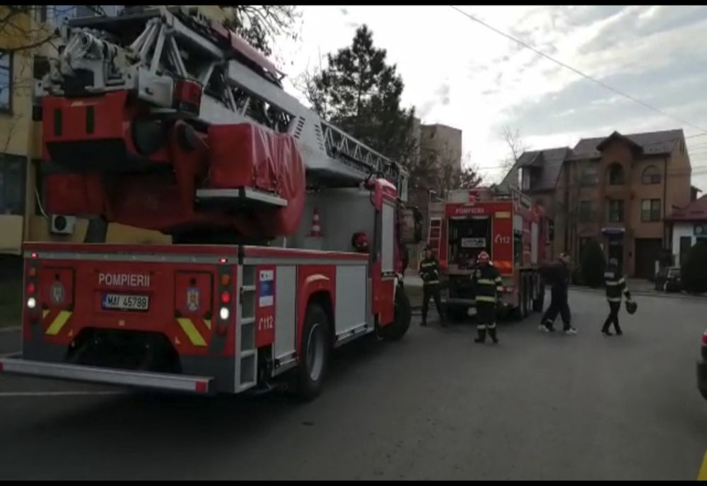 Incendiu la un apartament din municipiul Buzău