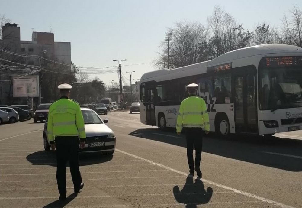 Acțiuni ale polițiștilor buzoieni pentru reducerea riscului rutier