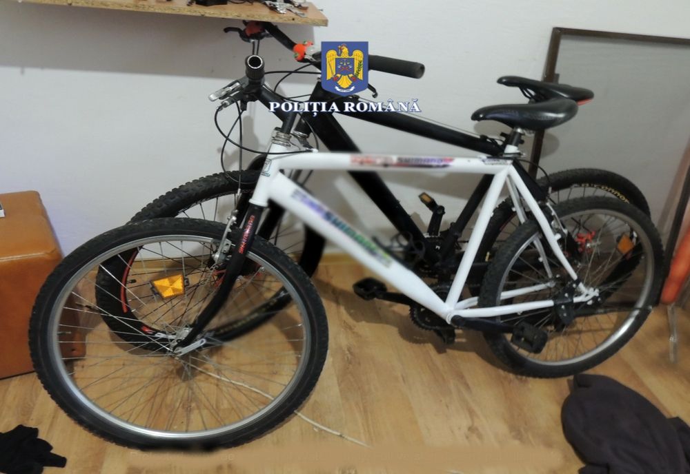 Percheziție la persoană bănuită de furt de biciclete