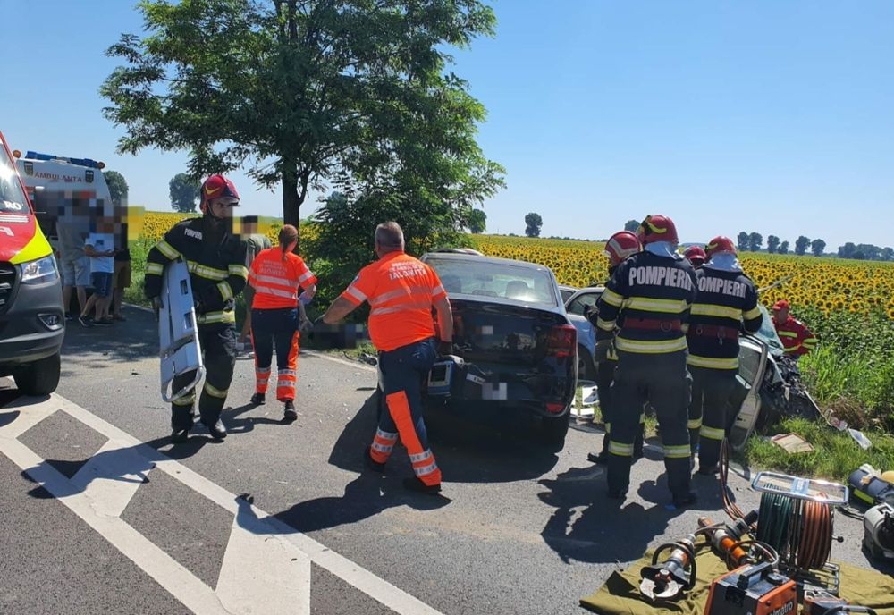 FOTO Accident teribil în Ialomița  - 4 morți și 5 răniți Plan roșu activat