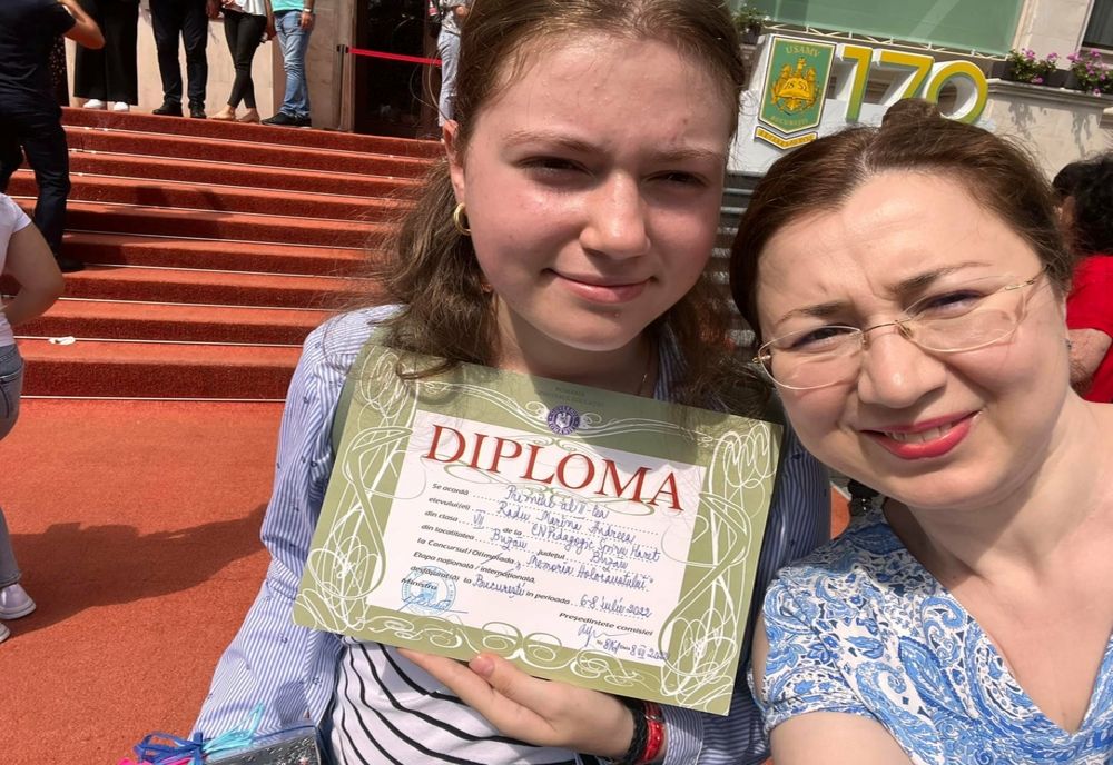 Buzoianca Marina-Andreea Radu, premiată la faza națională a concursului „Memoria Holocaustului”