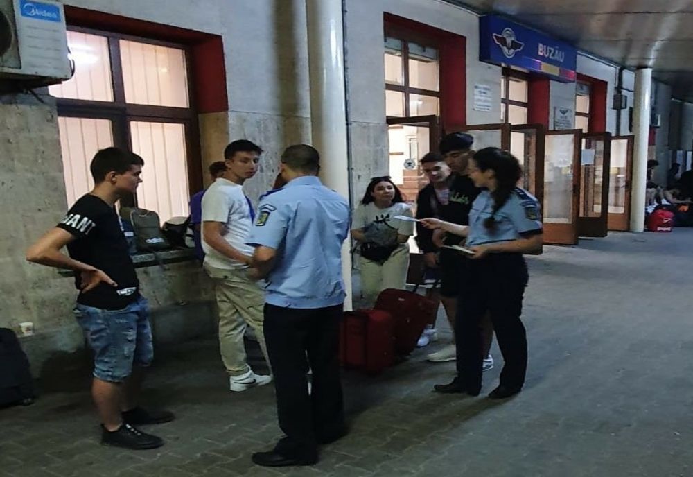 Distracție în siguranță! Polițiștii buzoieni au desfășura activități de prevenire