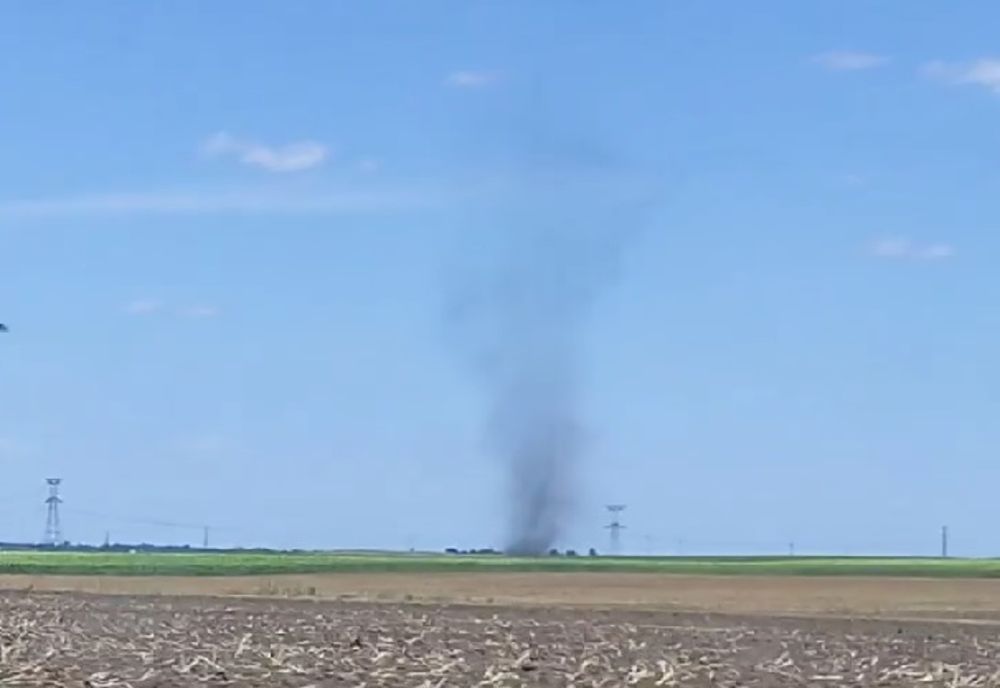 ”Diavolul de praf” filmat în zona Pogoanele din județul Buzău