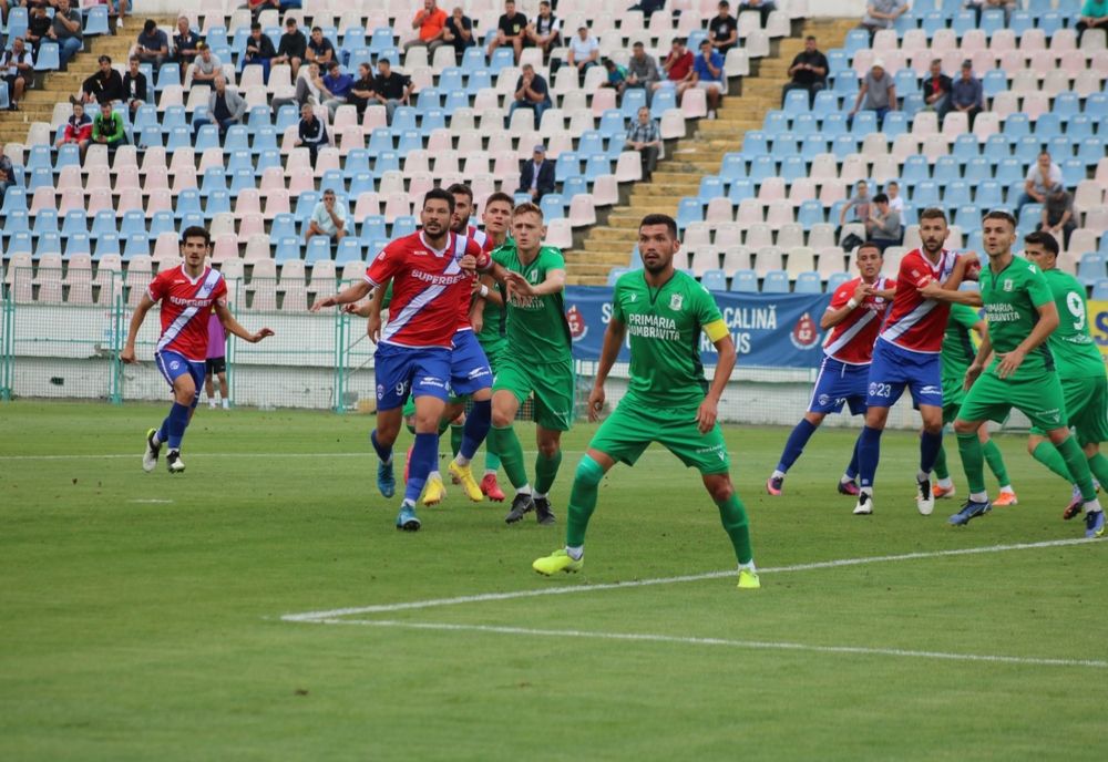 FC Gloria Buzău a obținut o victorie nu lipsită de emoții, în meciul cu CSC Dumbrăvița