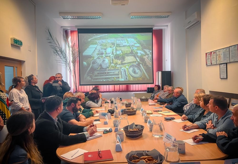 O stație de epurare menține viața