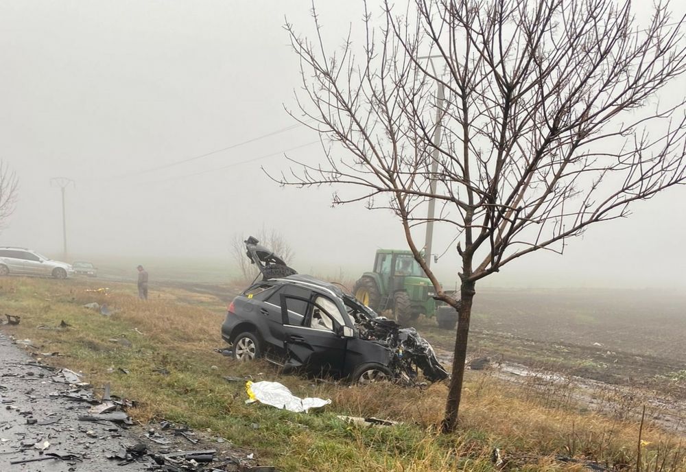 foto: Accident mortal pe DN2E85, în Mihăilești