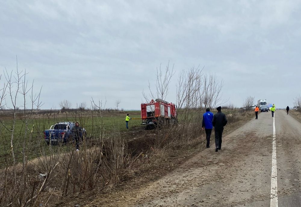 Foto: Accident mortal pe DJ203D în județul Buzău