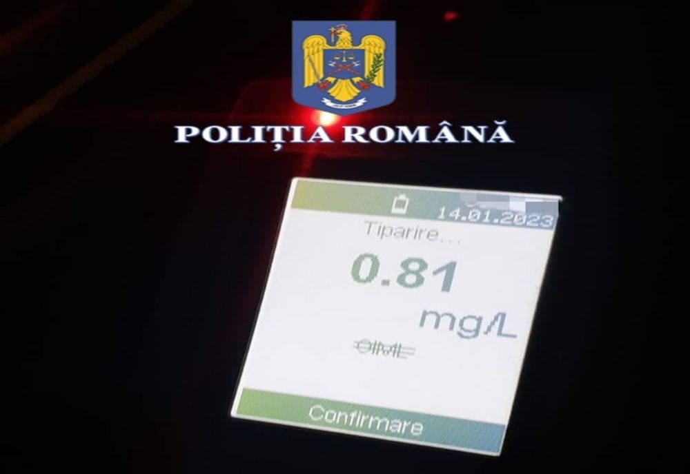 Reținut de polițiști după ce a fost depistat băut la volan și a refuzat prelevarea de mostre biologice în vederea stabilirii cu exactitate a alcoolemiei