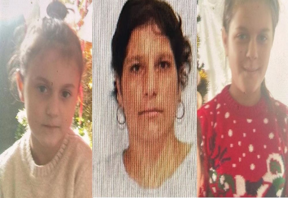 Mama și cele două fiice date dispărute găsite în județul Brăila