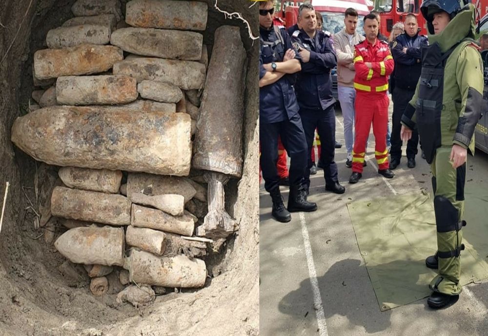 De la începutul anului echipa pirotehnică a ISU Buzău a gestionat cincisprezece misiuni de asanare teritoriu de muniție rămasă neexplodată