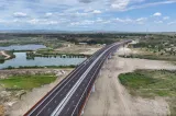 Evoluția Autostrăzii Moldova. Transformarea impresionantă a Lotului 2 din A7, surprinsă din aer -VIDEO