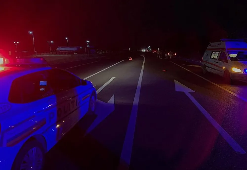 Accident mortal, la Oreavu ! Victima, un pieton neatent