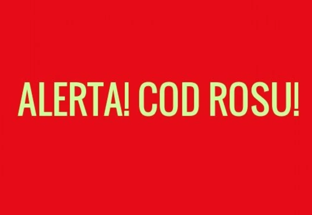 Cod roșu în zona de nord-vest a județului Buzău