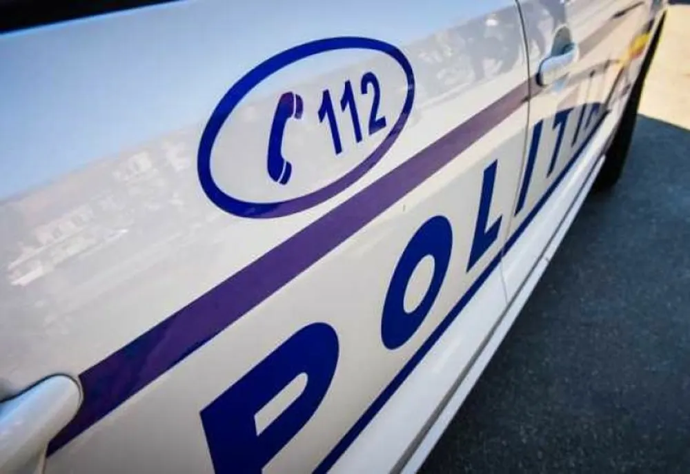 Scandal în trafic în urma unei tamponări