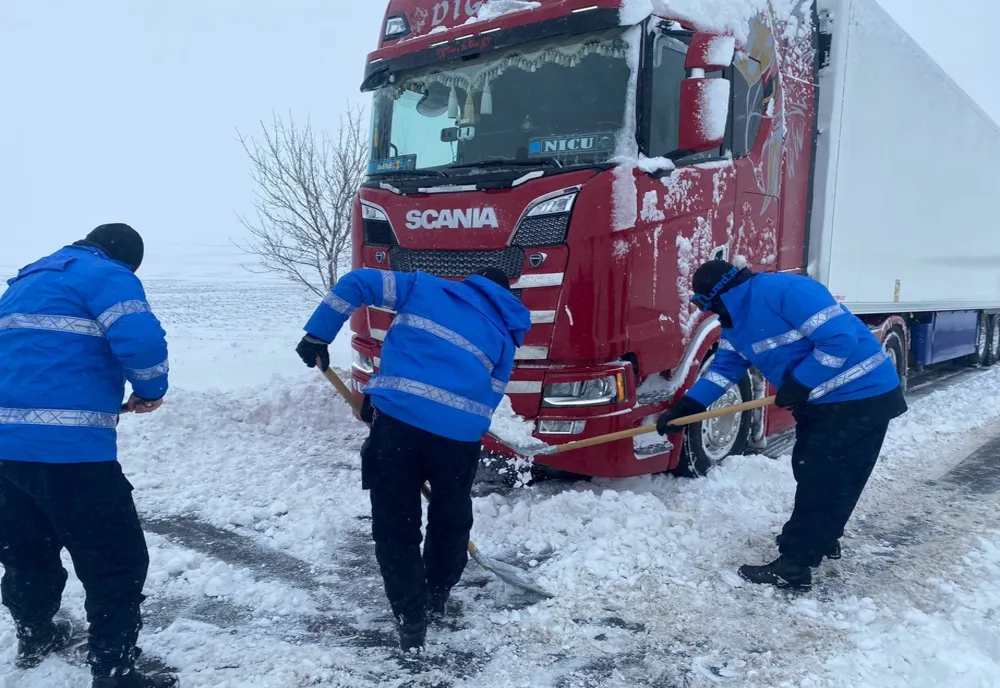 Jandarmii buzoieni au intervenit in zona Crucea Comisoaiei