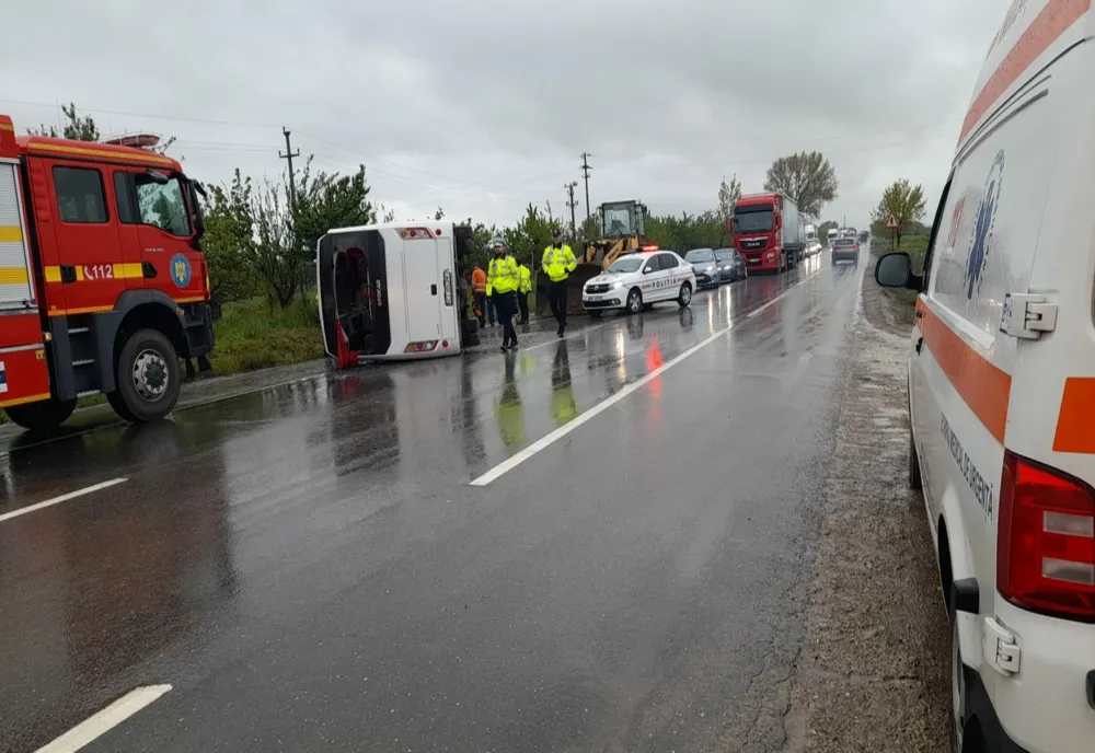 Prefectul județului Buzău, Daniel-Marian Țiclea, apreciază drept exemplar modul în care s-a intervenit la accidentul produs, luni seară, pe DN2E85
