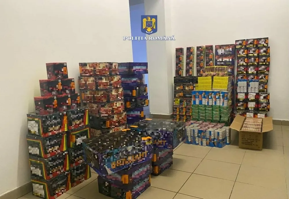 TÂNĂR CERCETAT DUPĂ CE AR FI LIVRAT ILEGAL ÎN PERIOADA 2023-2024 PESTE DOUĂ TONE DE ARTICOLE PIROTEHNICE