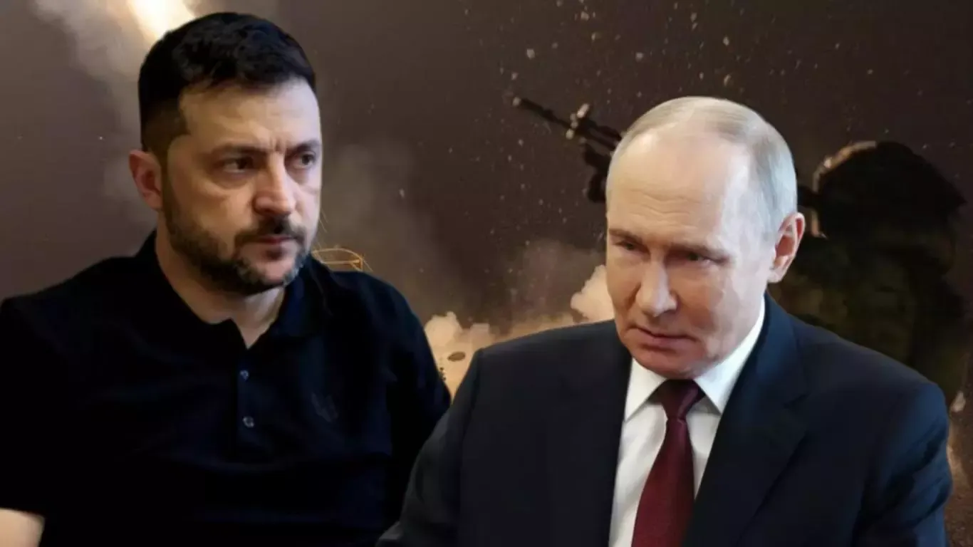 Volodimir Zelenski, Vladimir Putin