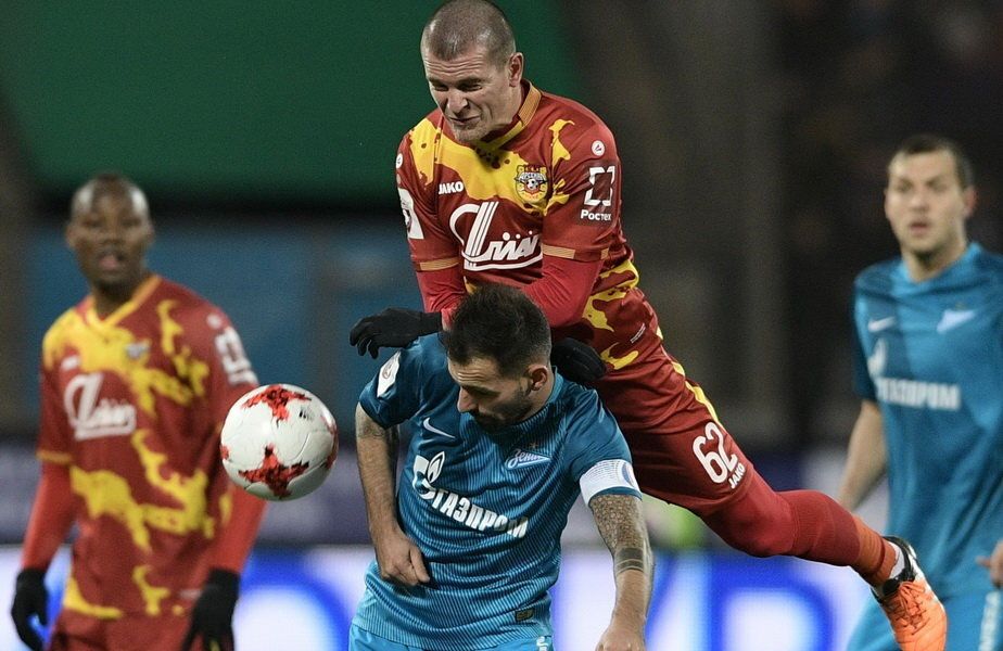 Russian Football Premier League. Zenit vs. Arsenal