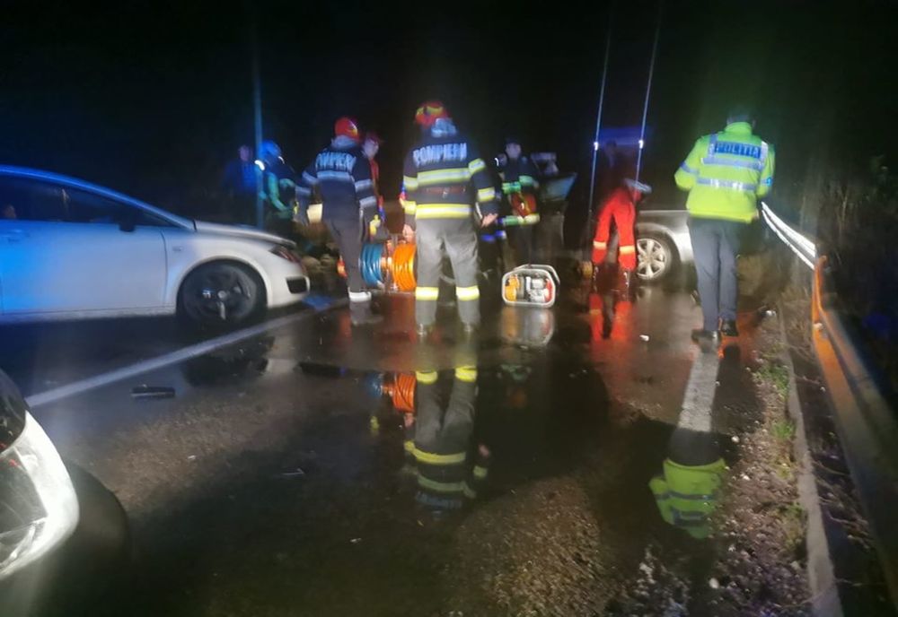 Un buzoian a făcut prăpăd în Brăila. S-a urcat băut la volan